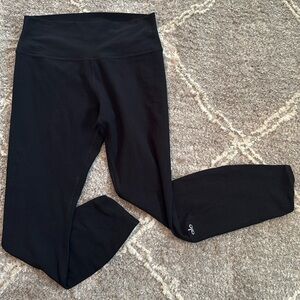 AloSoft High Waist 7/8 Highlight leggings -  Black